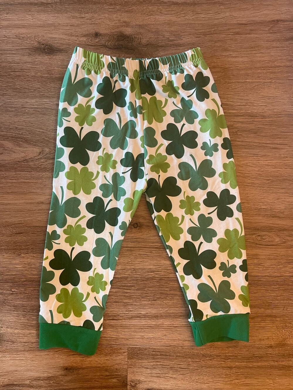 St. Patrick’s Day Clover Pants Size 4T